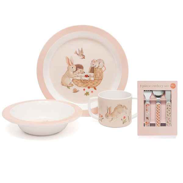 Petit Monkey bestek animal craddle pink