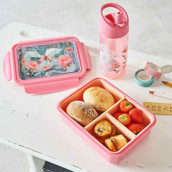 Petit Monkey drinkfles Dragon Peony Pink