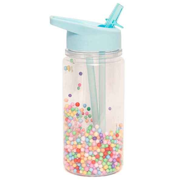 Drinkfles macaron popsicles aqua blue - Petit Monkey