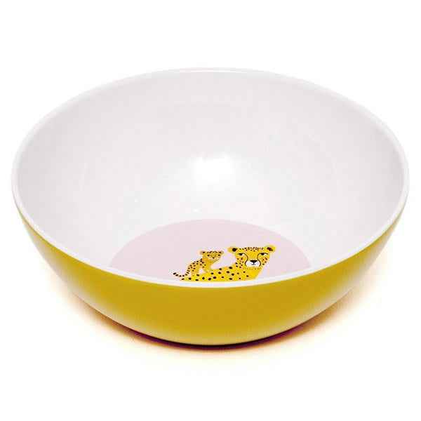 Petit Monkey - melamine kom - luipaard - orchid