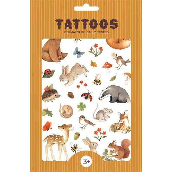 Petit Monkey tattoos A day in the woods +3jr