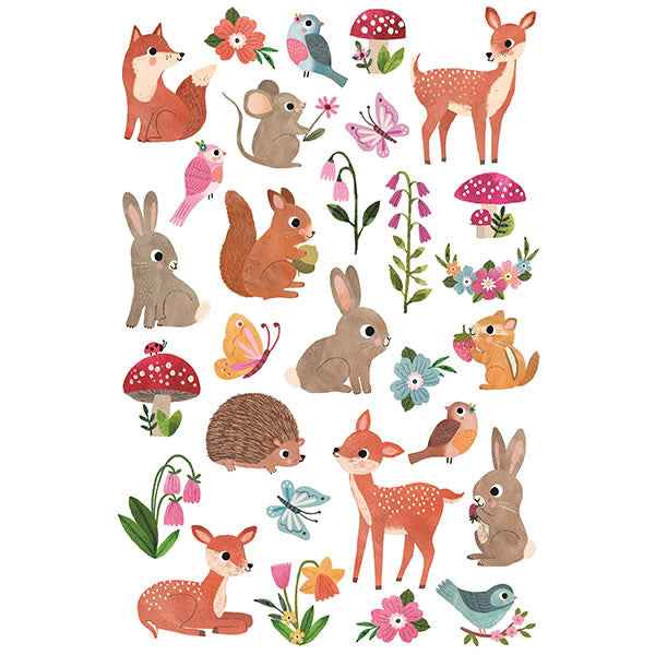 Petit Monkey - tattoos woodland friends +3jr