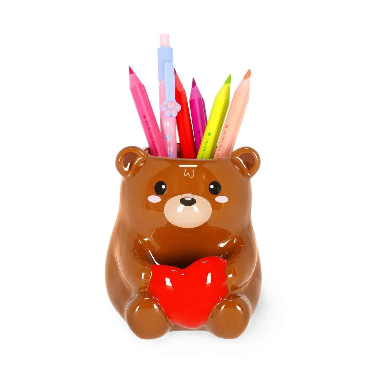 Legami | Keramische Pennenhouder - Teddy Bear - Desk Friends