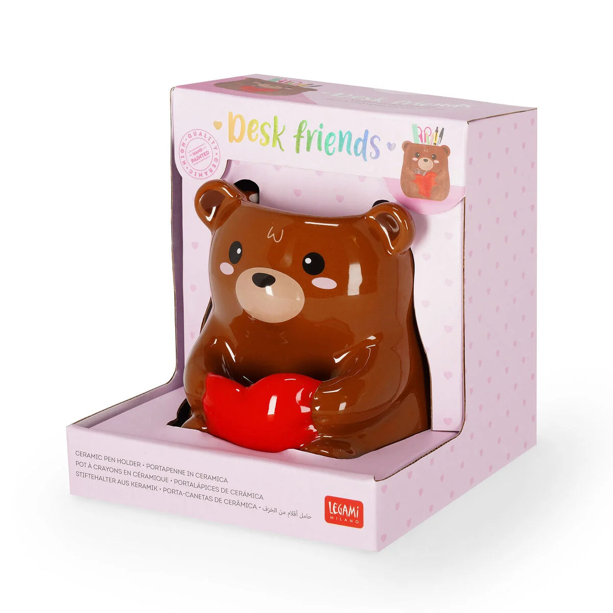 Legami | Keramische Pennenhouder - Teddy Bear - Desk Friends
