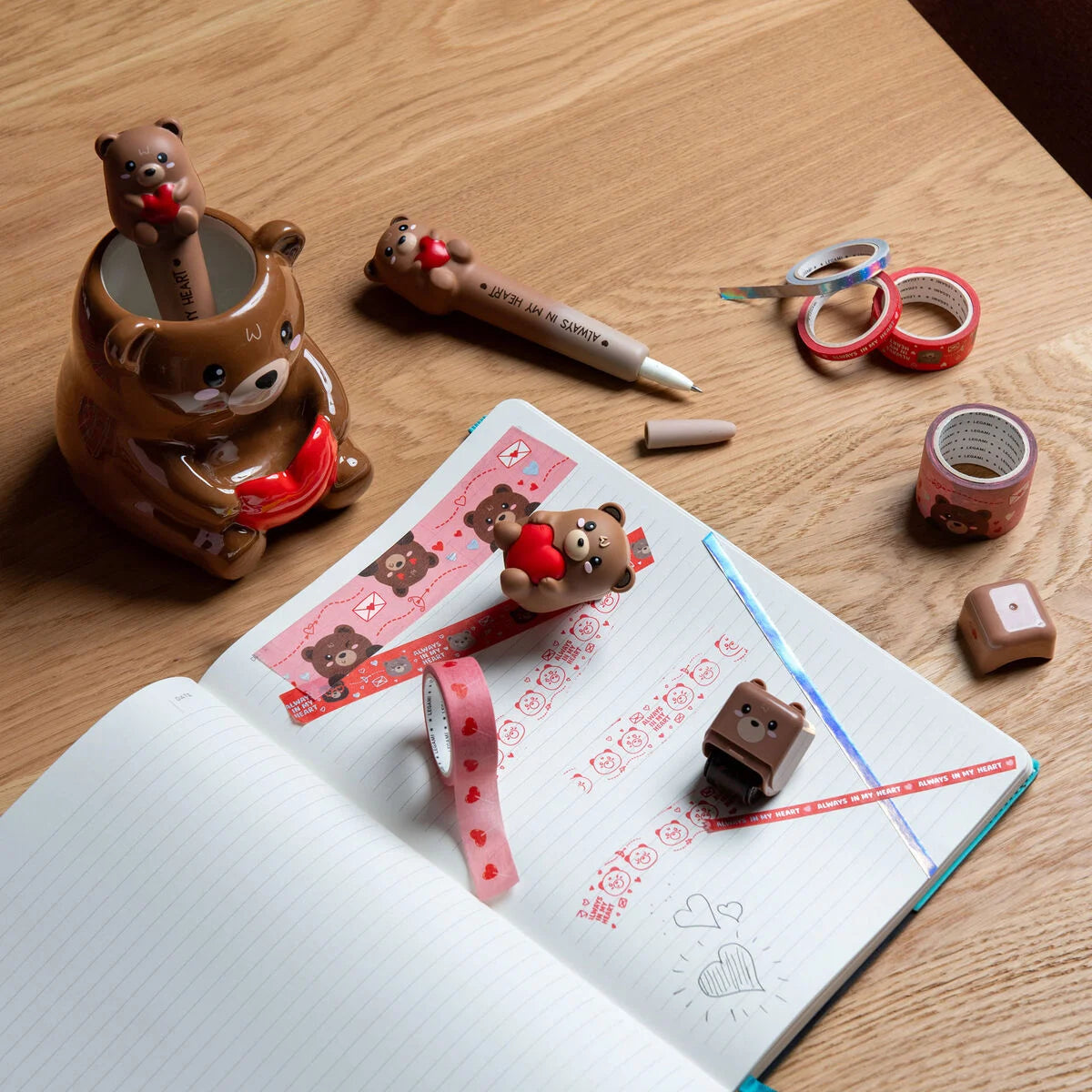 Legami | Keramische Pennenhouder - Teddy Bear - Desk Friends