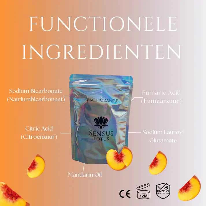 Sensus Lotus |  Peach Orange Badpoeder 60gr