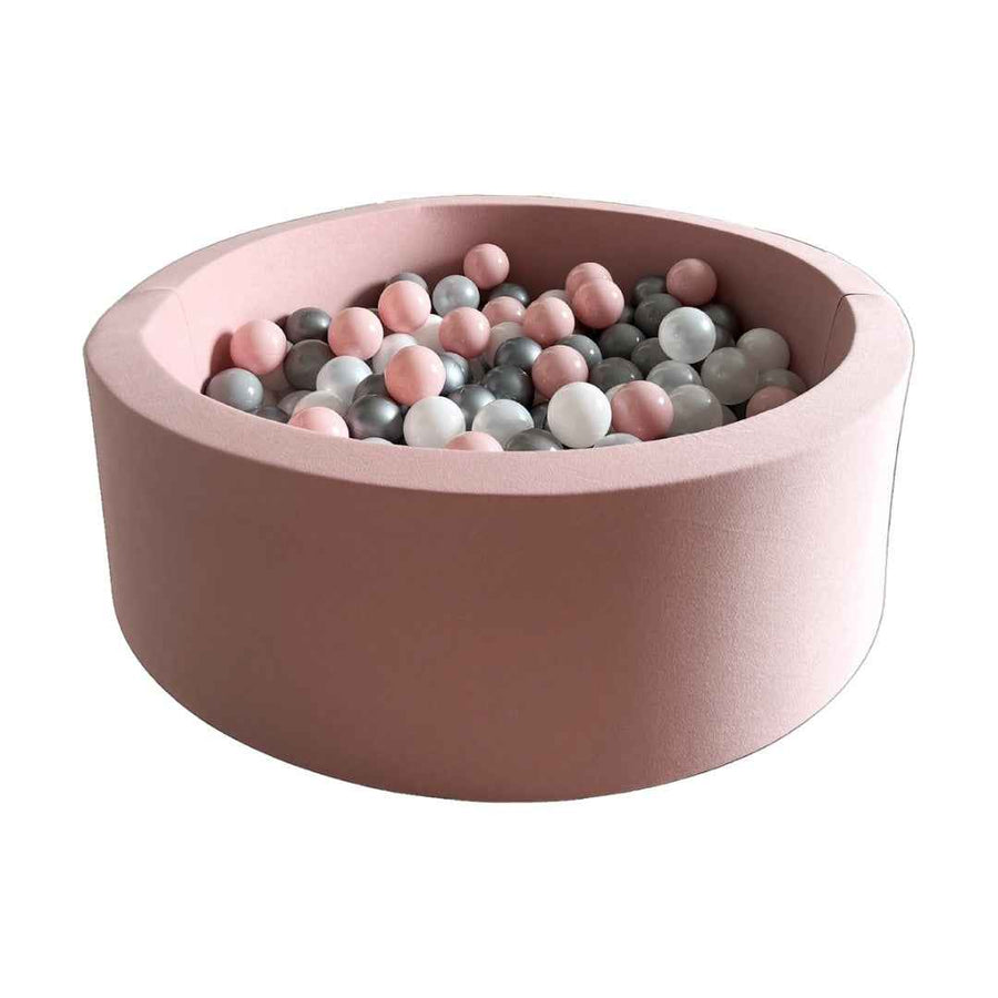 Moje | Ballenbad Cotton - Pink 90x30 cm + Ballen