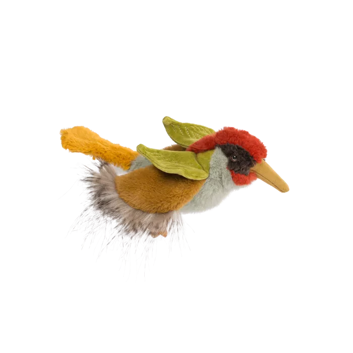 Moulin Roty | Around the World Plush Woodpecker