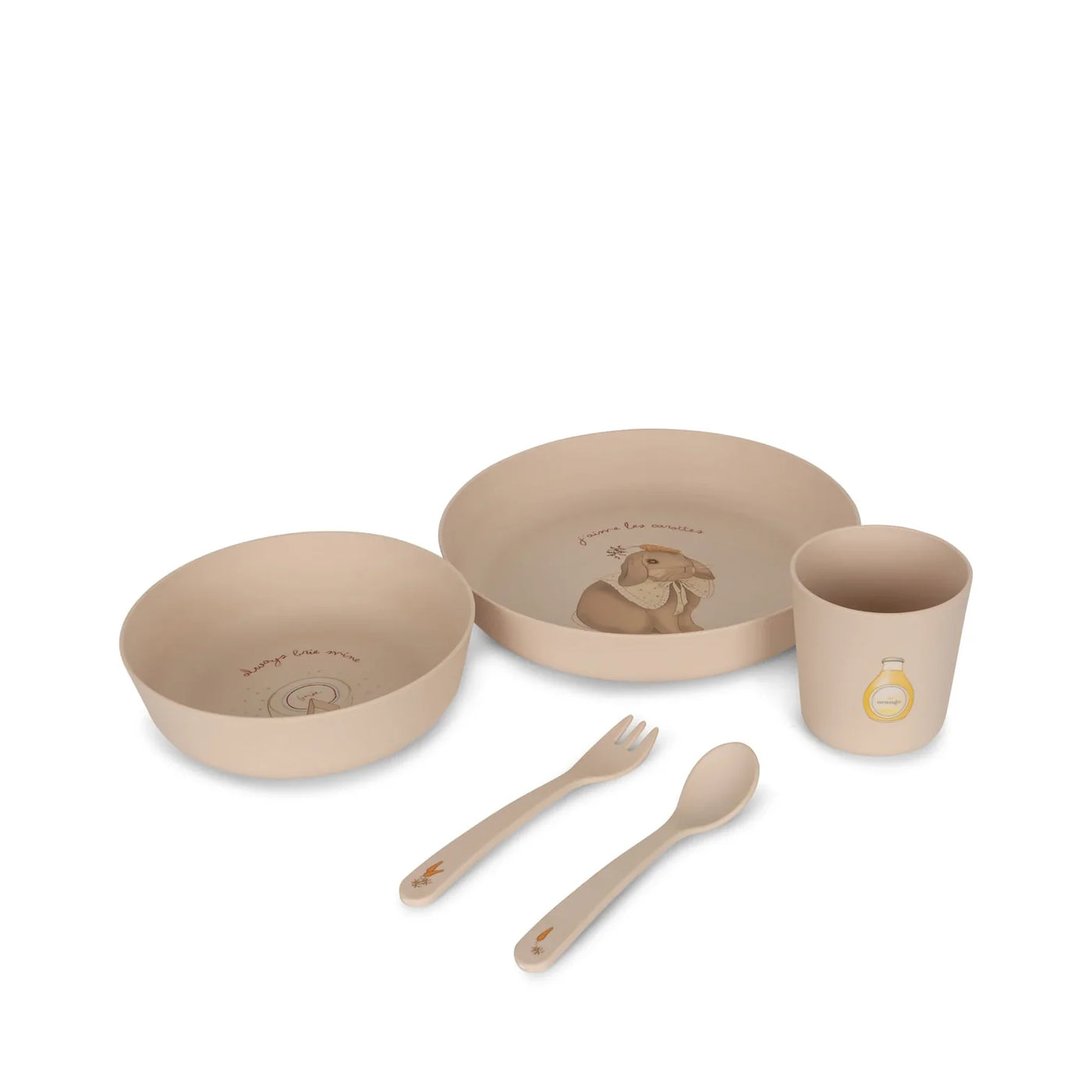 Konges Slojd | Pla Servies Set Everyday Uniform