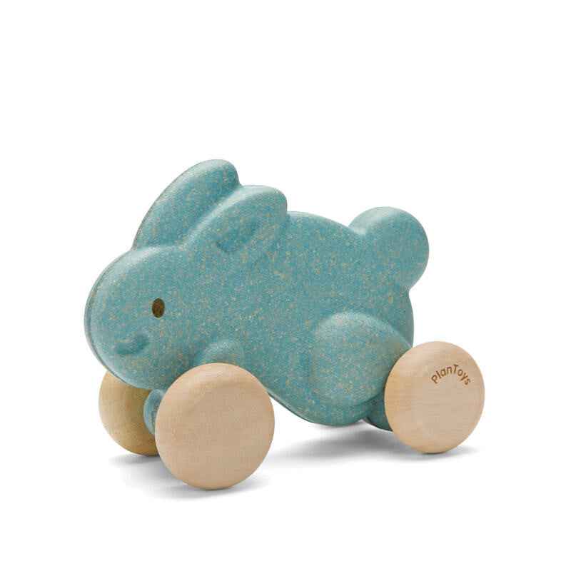 Plan Toys konijntje - Blauw