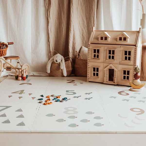 Play and Go EEVAA 2 in 1 puzzelmat en opbergbox Numbers