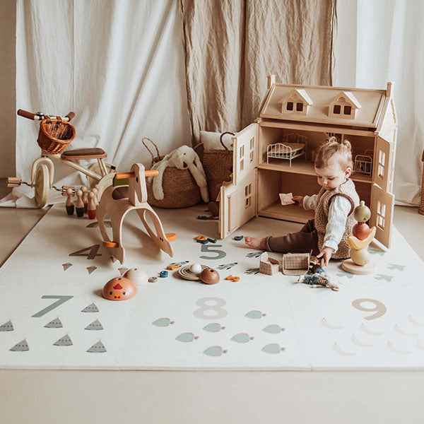 Play and Go EEVAA 2 in 1 puzzelmat en opbergbox Numbers