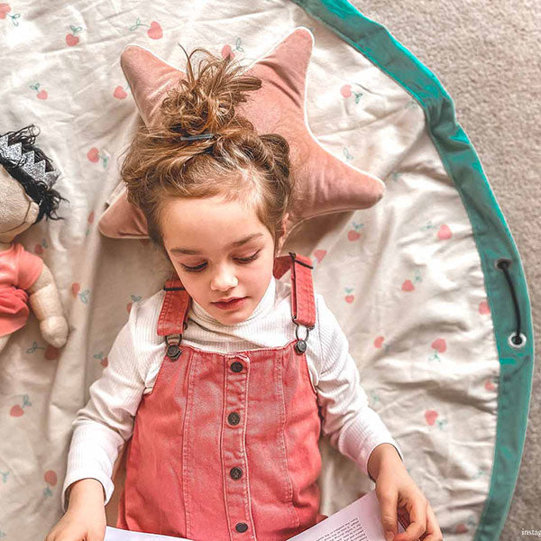 Play and Go speelmat en opbergzak Cherry love