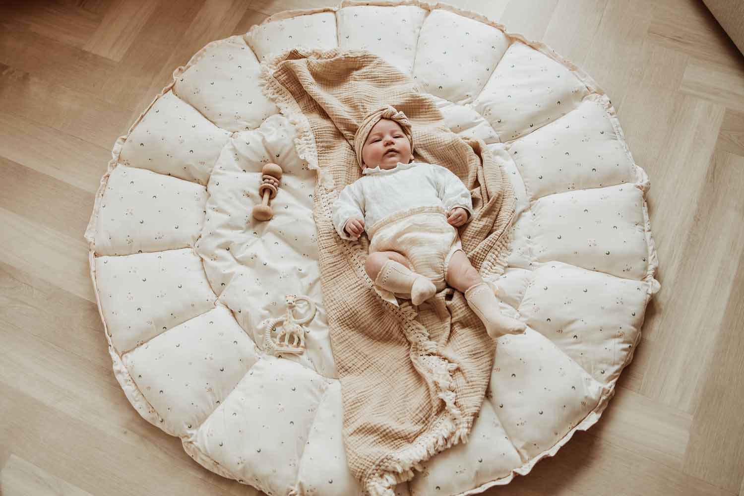 Play&Go | Bloom Moon Organic Cotton Baby Mat