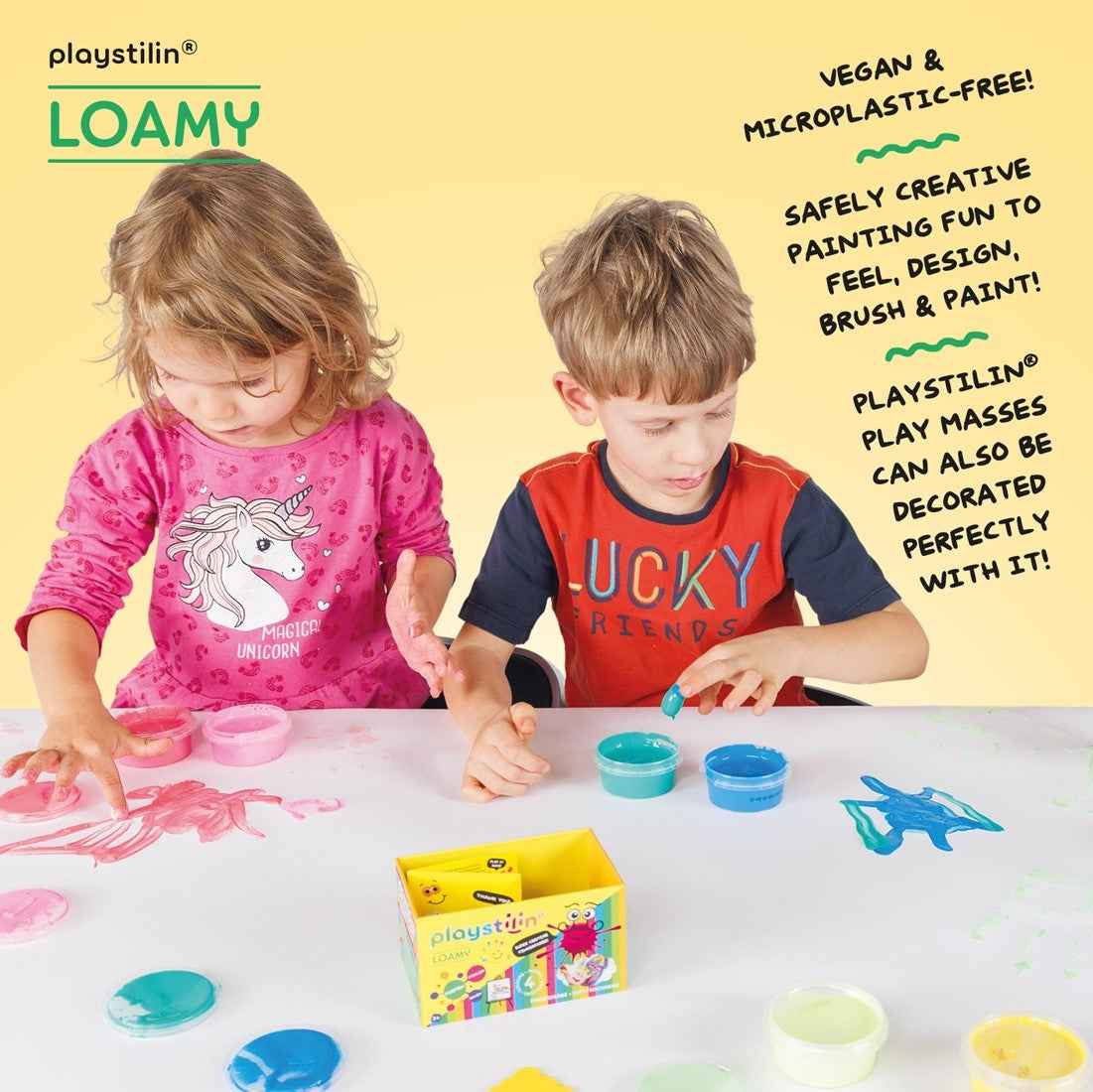 Playstilin | Loamy Finger Paint