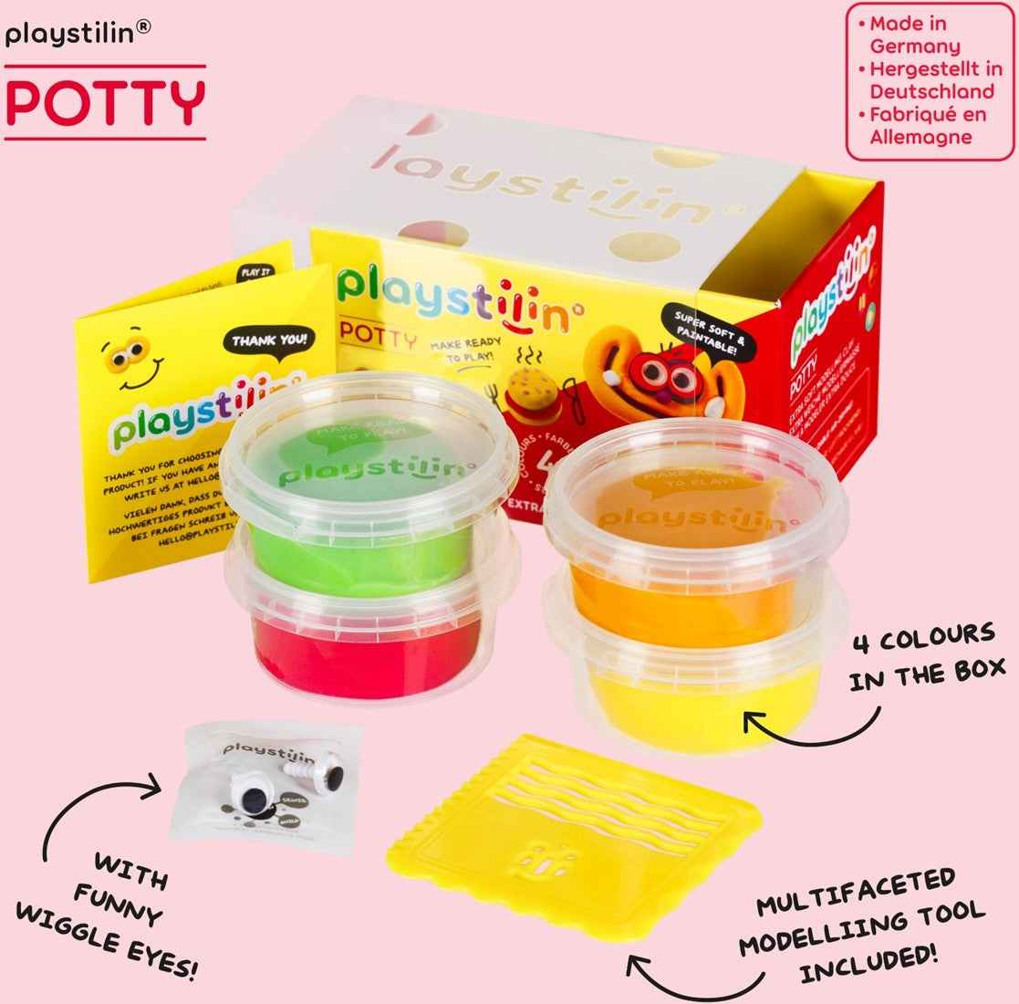 Playstilin | Potty Extra Zachte Klei
