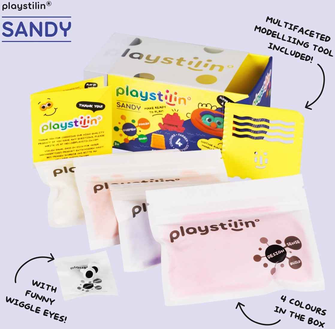 Playstilin | Sandy Moldable Play Sand