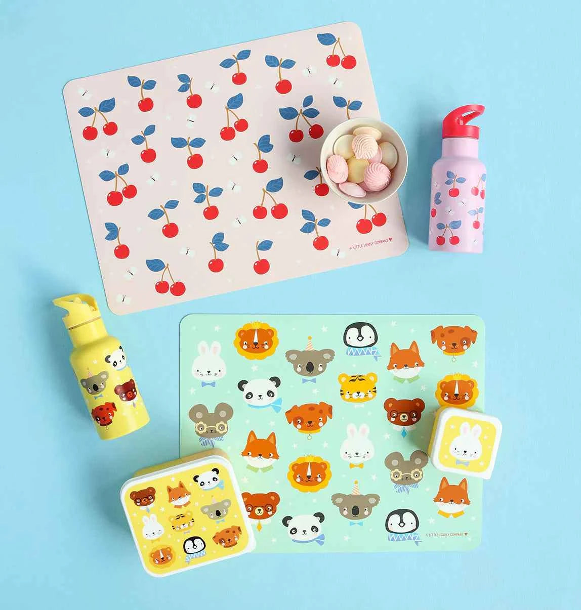 A Little Lovely Company | Animal Friends Placemat