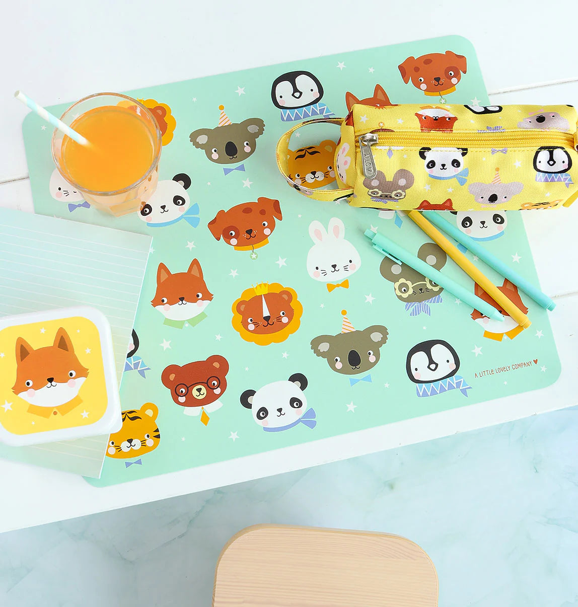 A Little Lovely Company | Placemat Dierenvriendjes