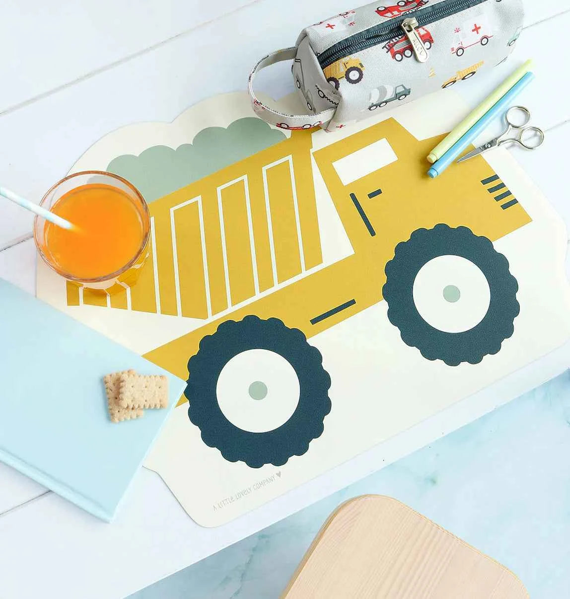 A Little Lovely Company | Dump Truck Placemat