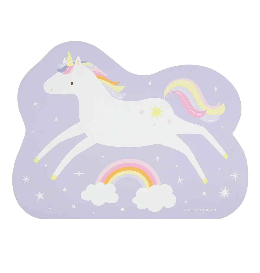 A Little Lovely Company | Placemat Jumping unicorn