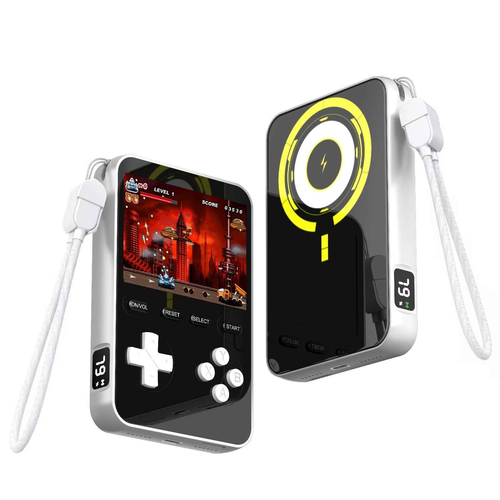 Reset Club | Magnetic Gaming Powerbank Grey