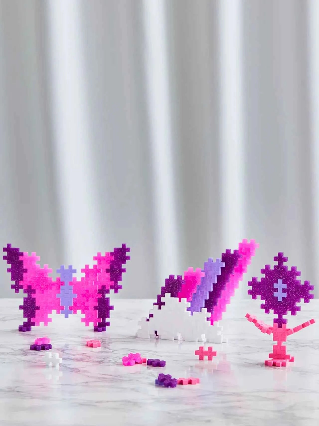 Plus-Plus | Educatief Speelgoed Bouwstenen Glitter Color Mix 240 Stuks