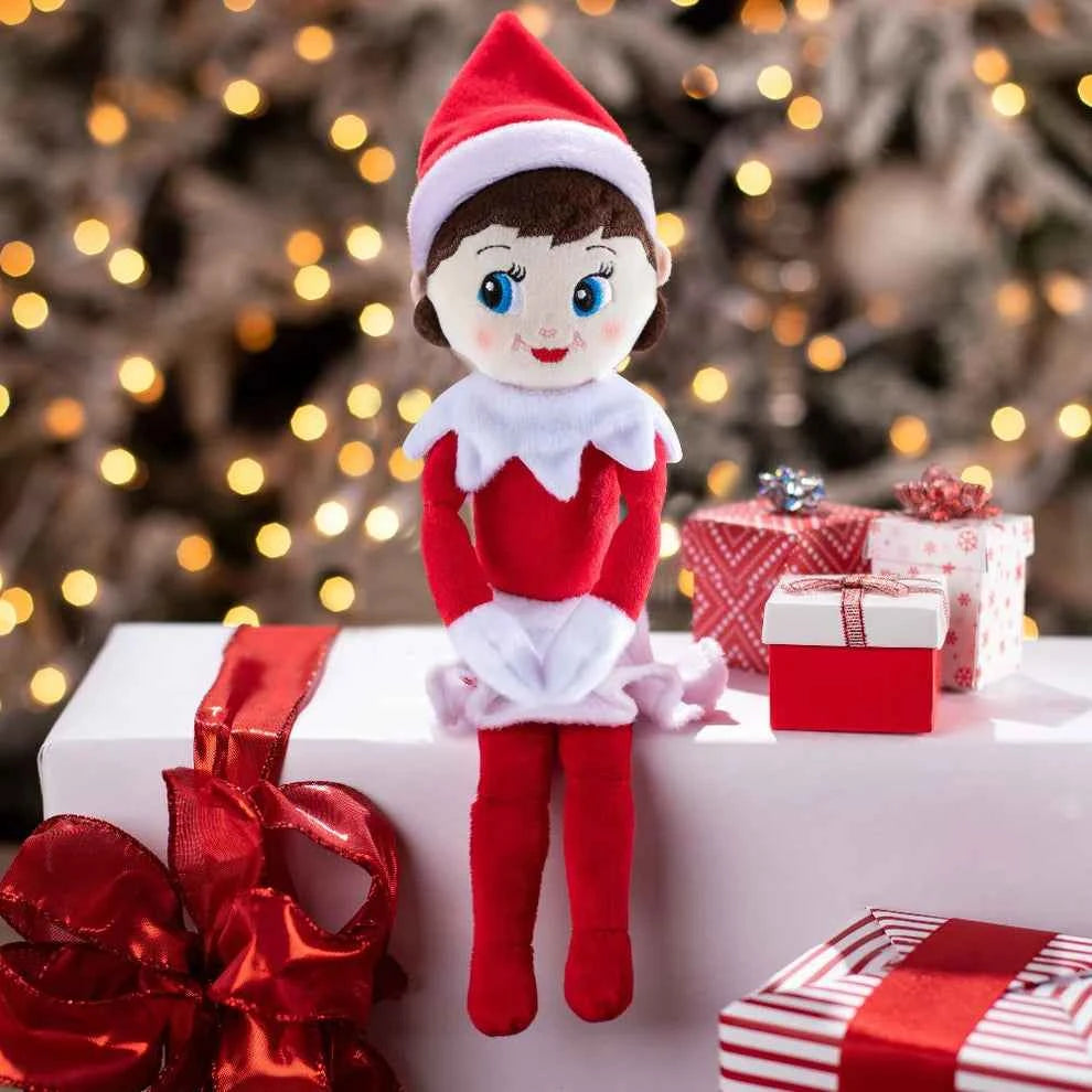 The Elf On The Shelf | Snuggler Girl with Blue Eyes 30cm