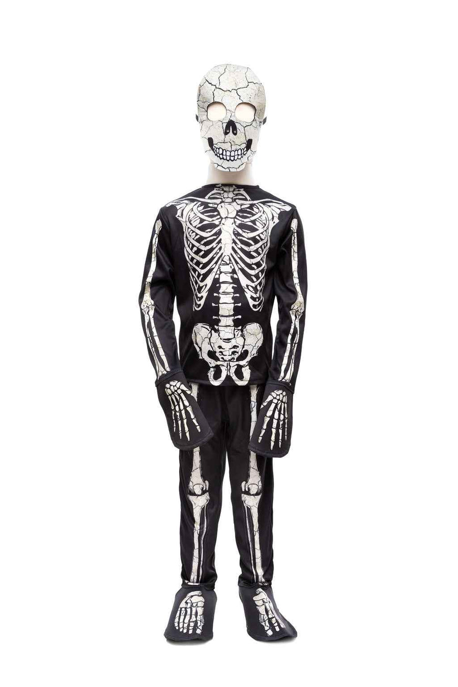 Great Pretenders | Glow In The Dark Skelet, Shirt, Broek en Masker