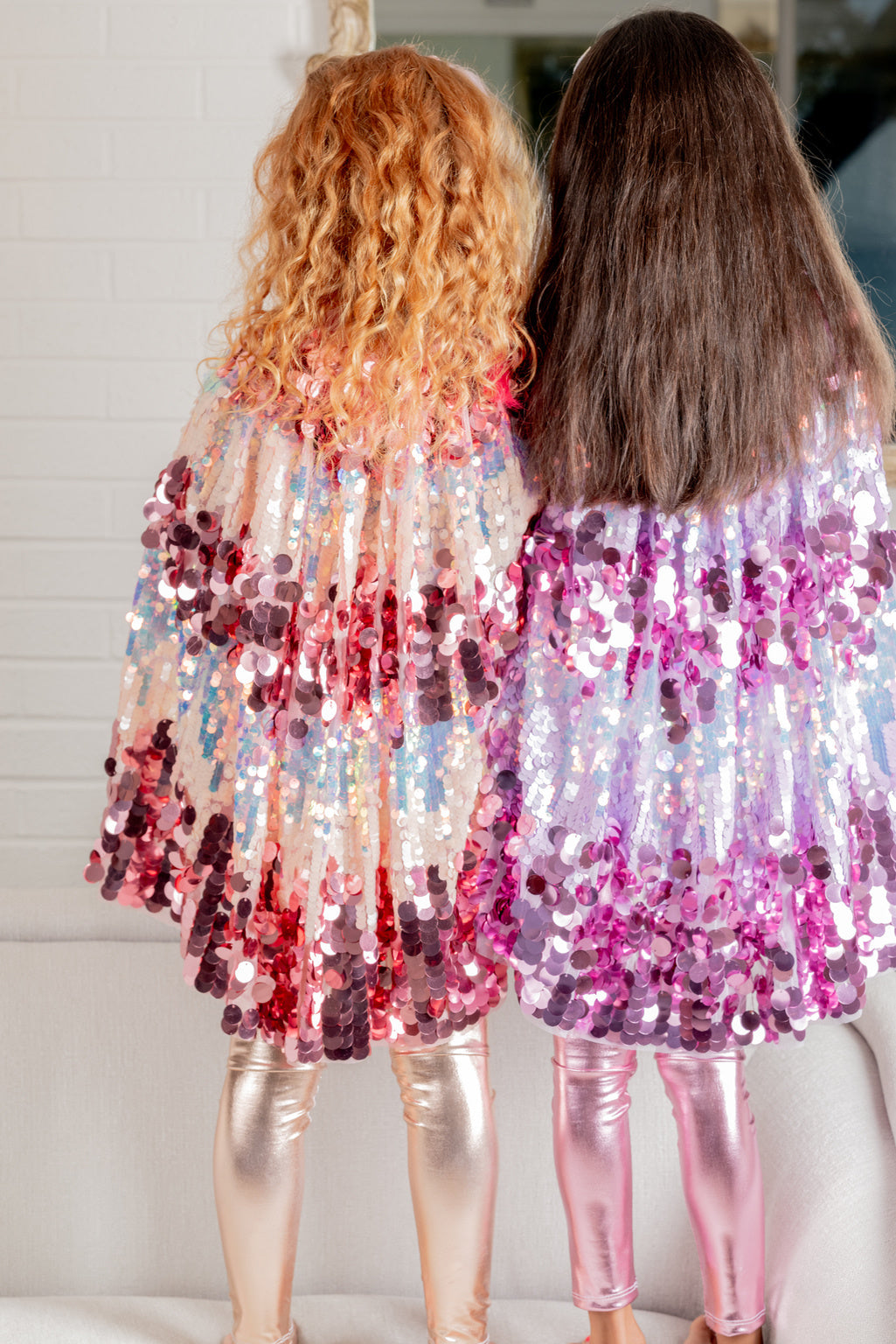 Great Pretenders | De 5 th Avenue Paarse Pailette Cape 4 - 6 Y