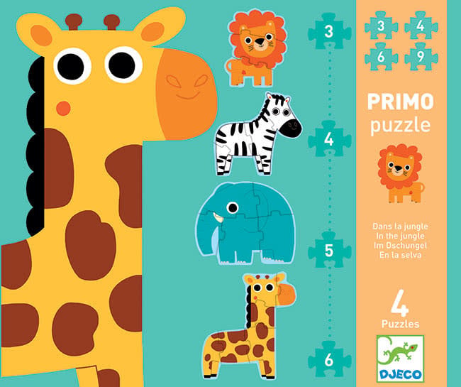 Djeco | Primo puzzel - In de Jungle