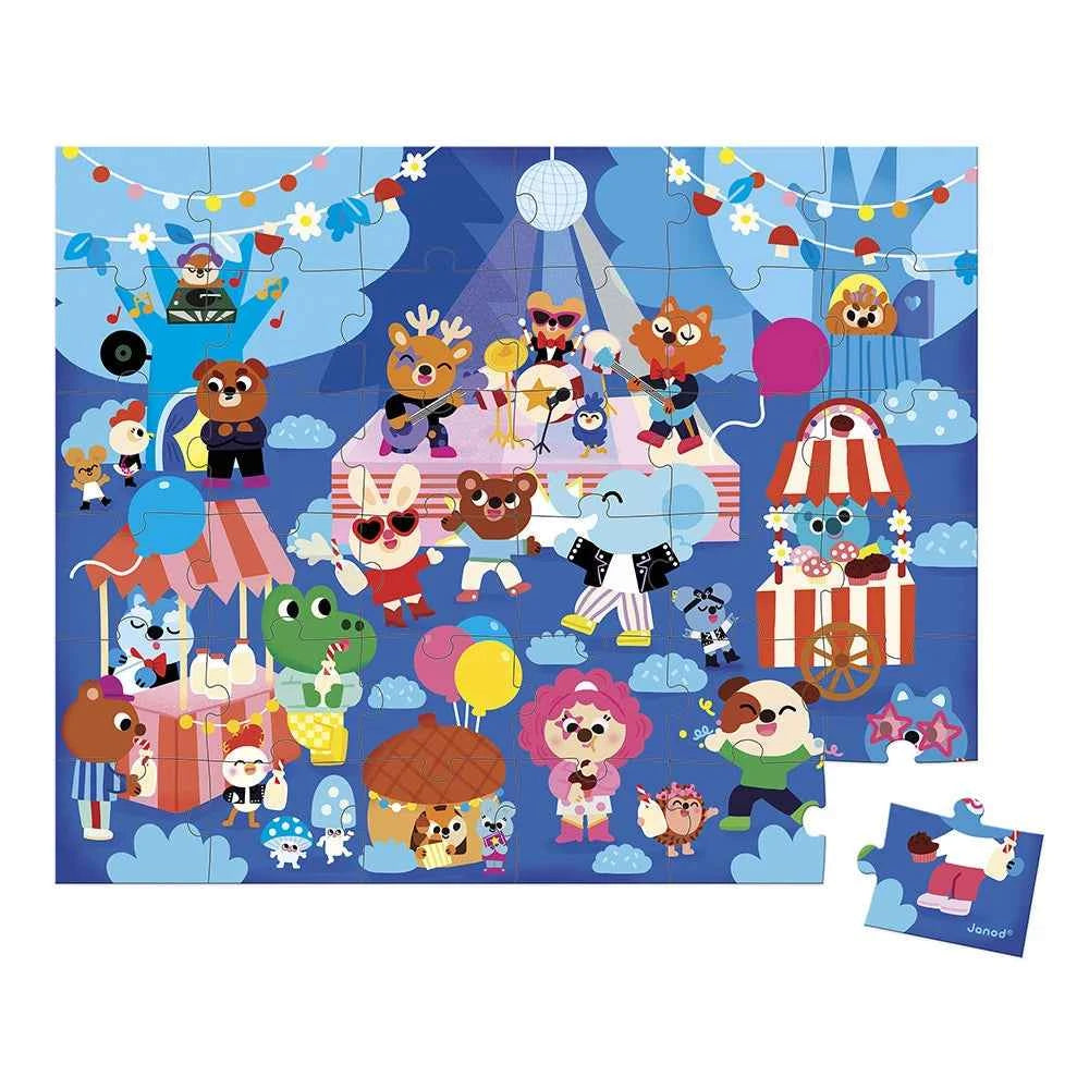 Janod | Puzzel Het Is Feest 36 Stukjes