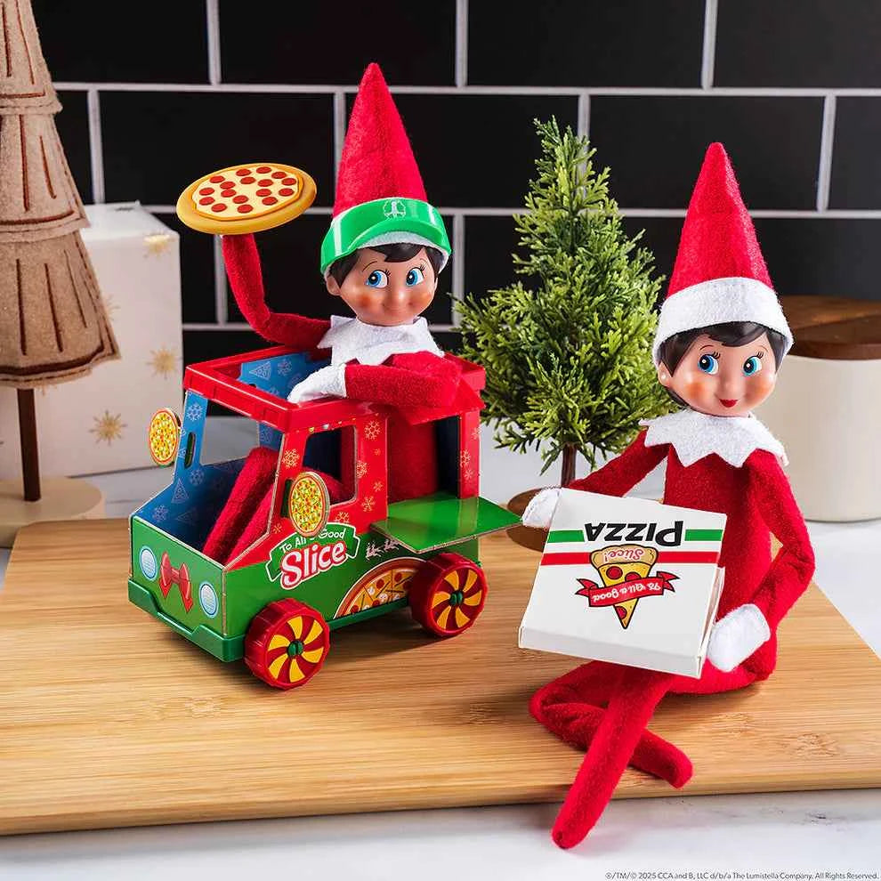 The Elf On The Shelf | Polar Props Polar Pizza Truck