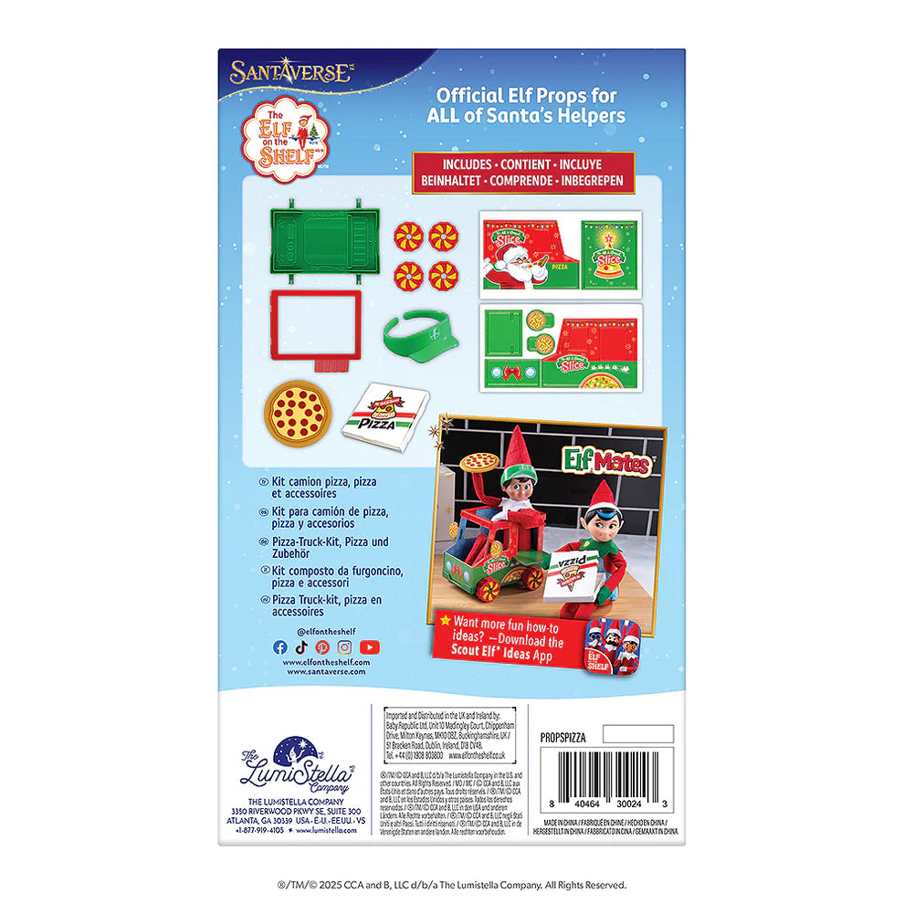 The Elf On The Shelf | Polar Props Polar Pizza Truck
