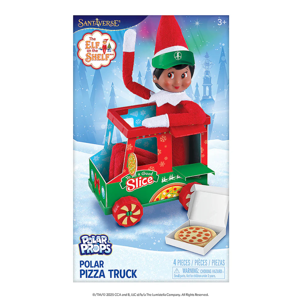 The Elf On The Shelf | Polar Props Polar Pizza Truck