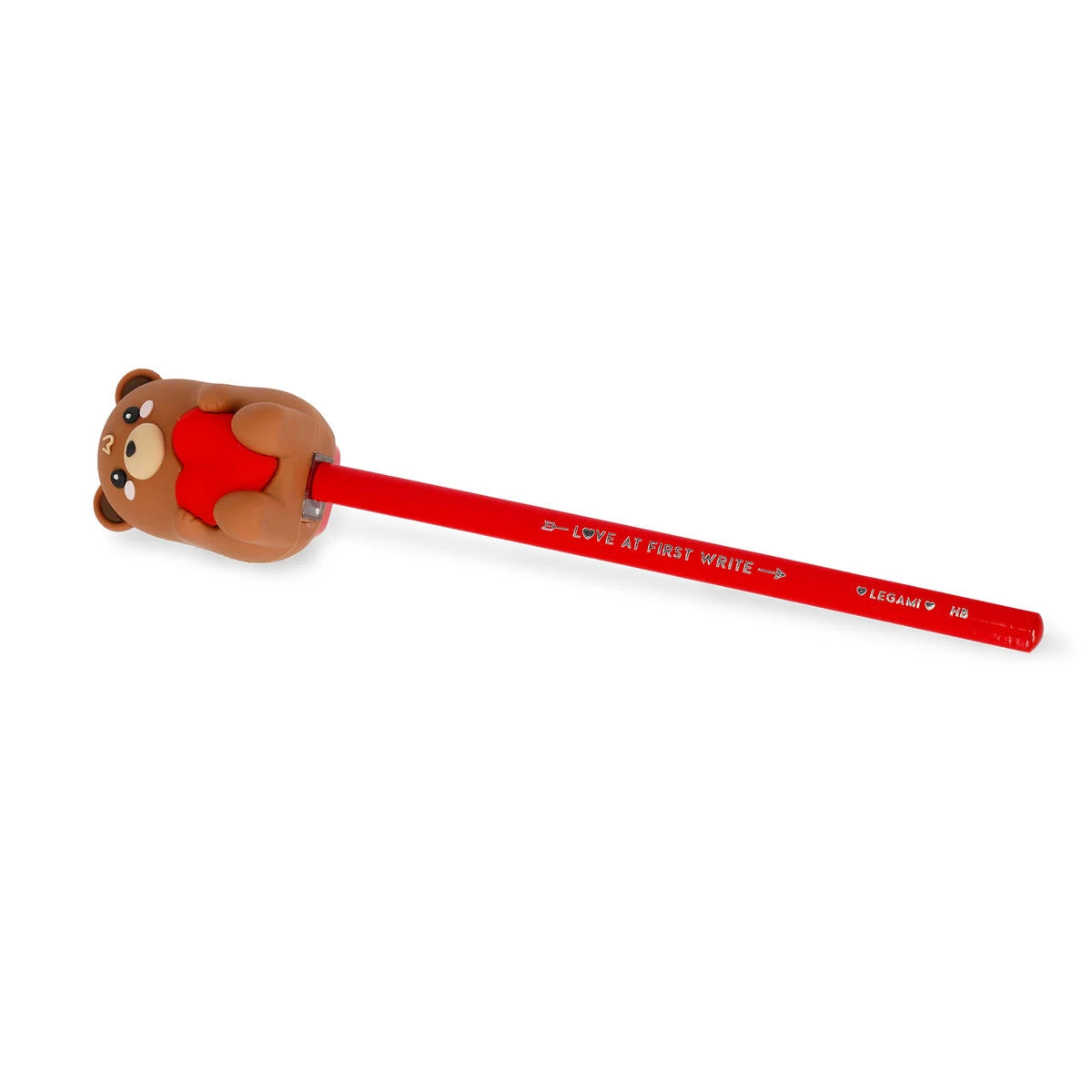 Legami | Verlichte Puntenslijper Met Opbergbakje - Teddy Bear - Sharpening is Magic