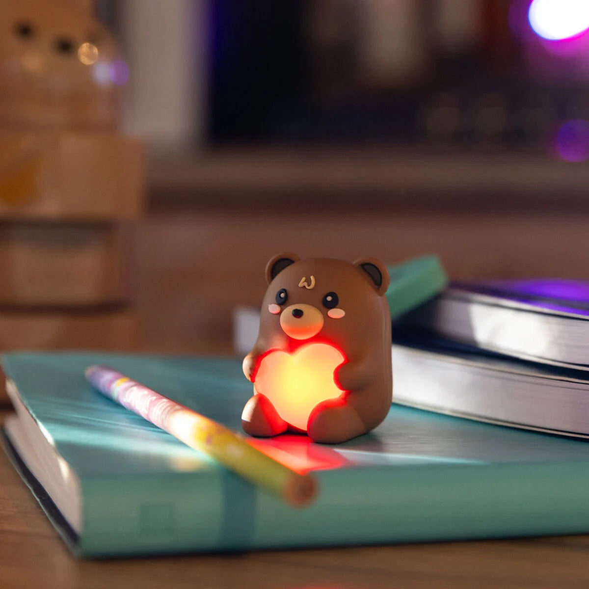 Legami | Verlichte Puntenslijper Met Opbergbakje - Teddy Bear - Sharpening is Magic