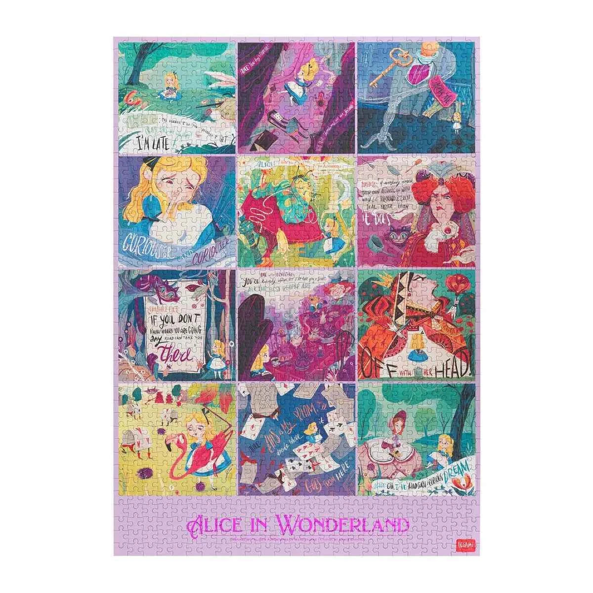 Legami | Alice in Wonderland 1000-piece Puzzle