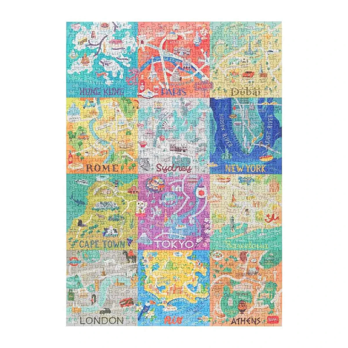 Legami | Puzzel Cities 1000-stuks