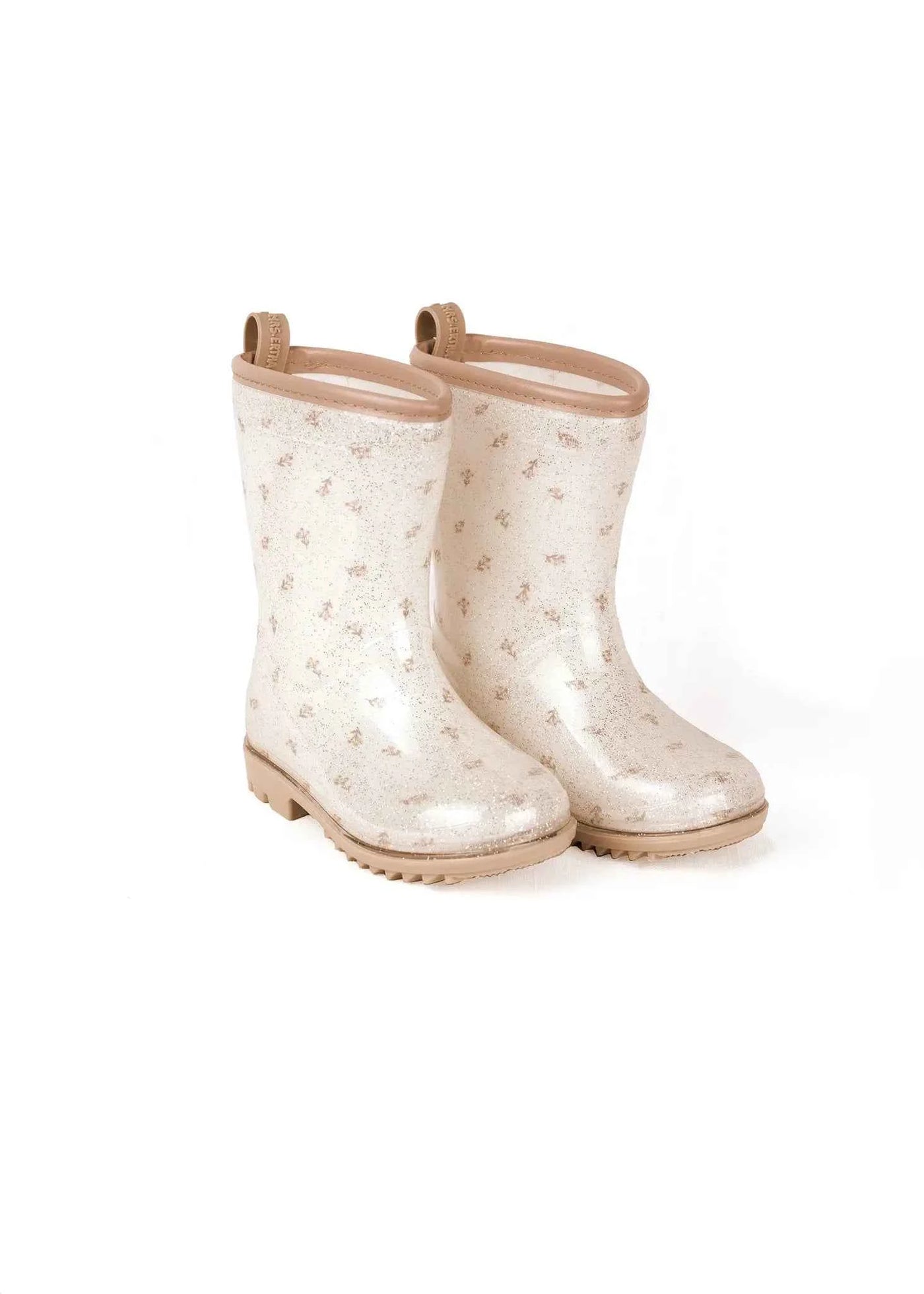 Mrs Ertha | Wellies Regenlaarzen Flower Buds Glitter