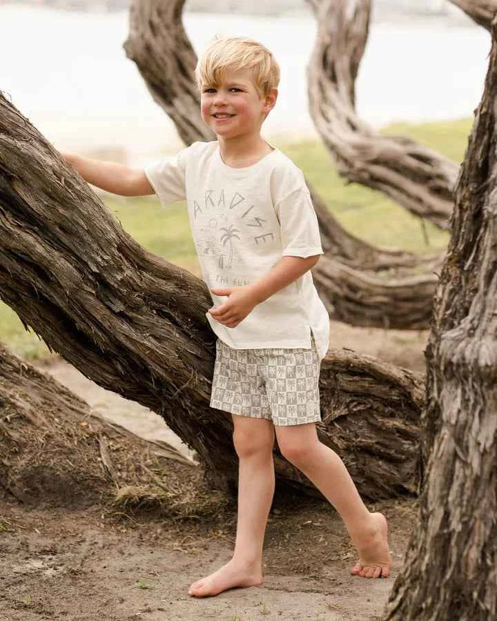 Rylee and Cru | Raw Edge T-shirt Paradise