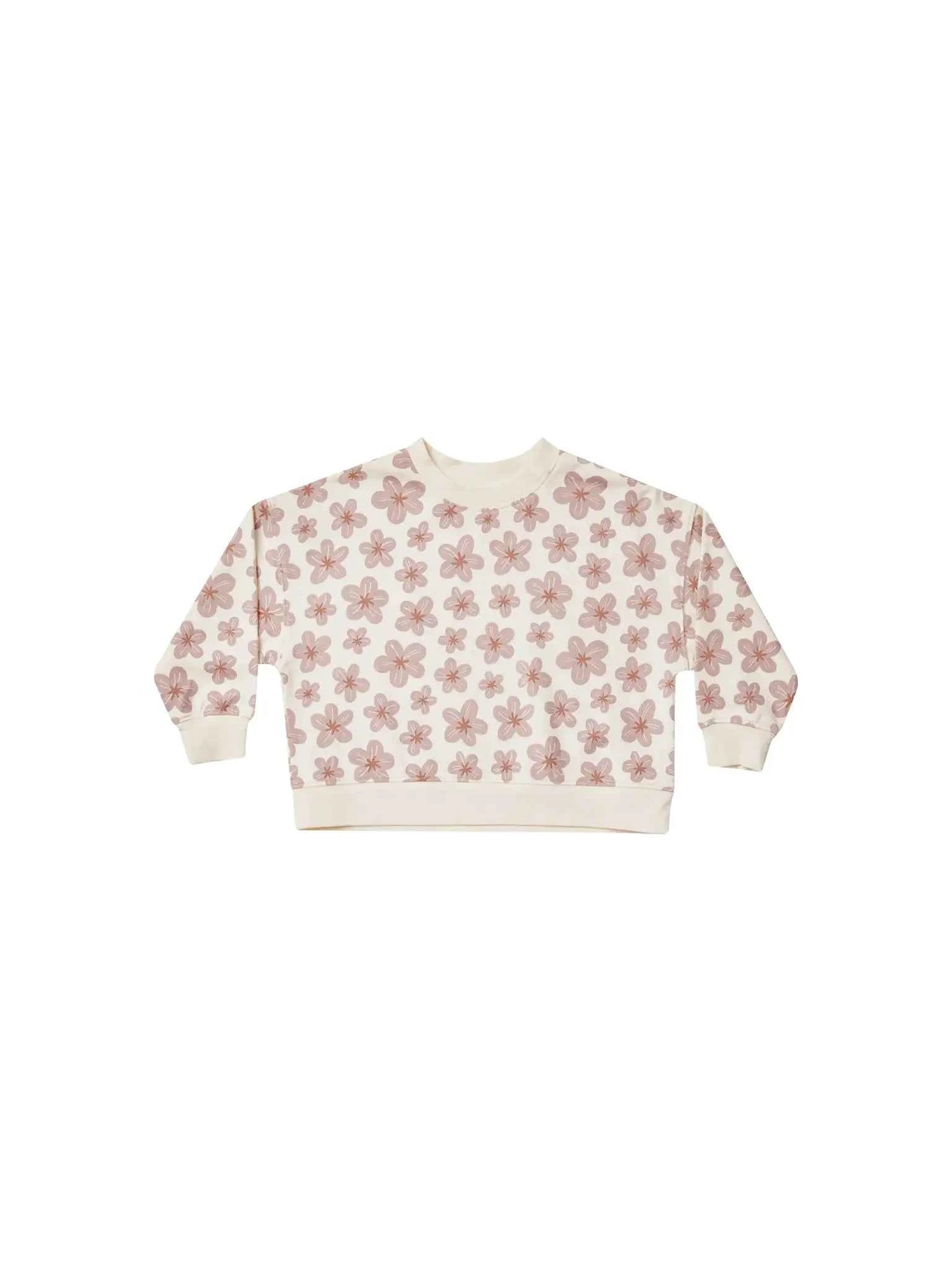 Rylee and Cru | Boxy Hibiscus Sweater