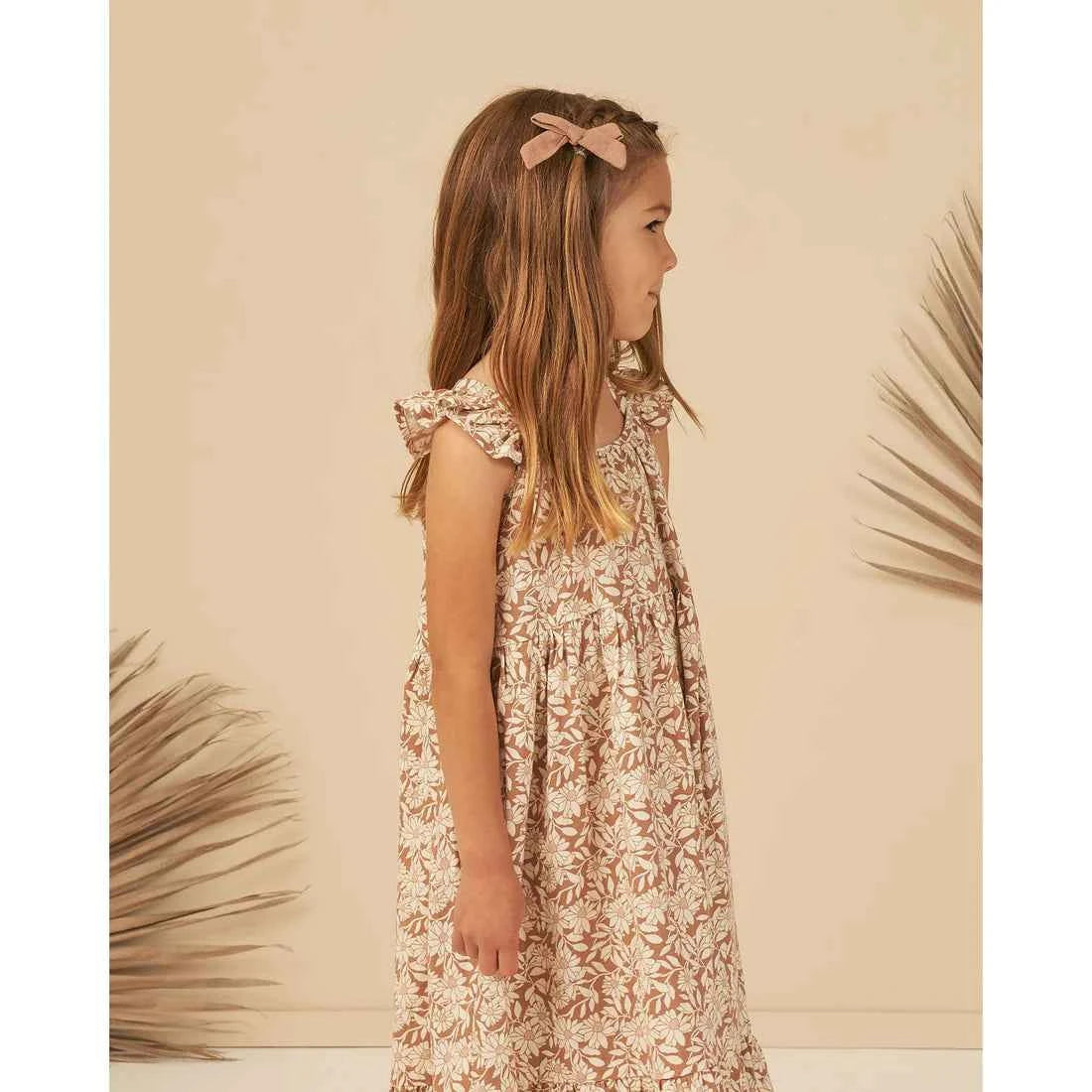 Rylee and Cru | Abbie Tiered Plumeria Dress