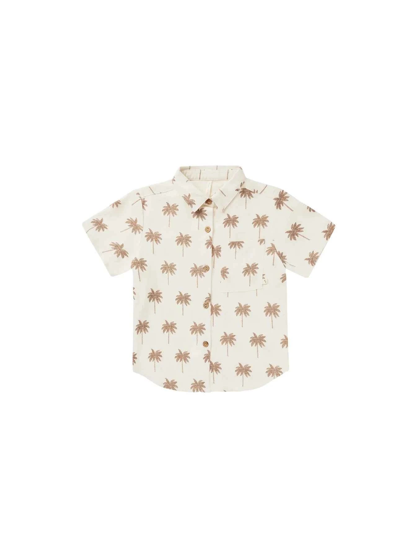 Rylee and Cru | Short-Sleeved Collared Paradise Shirt