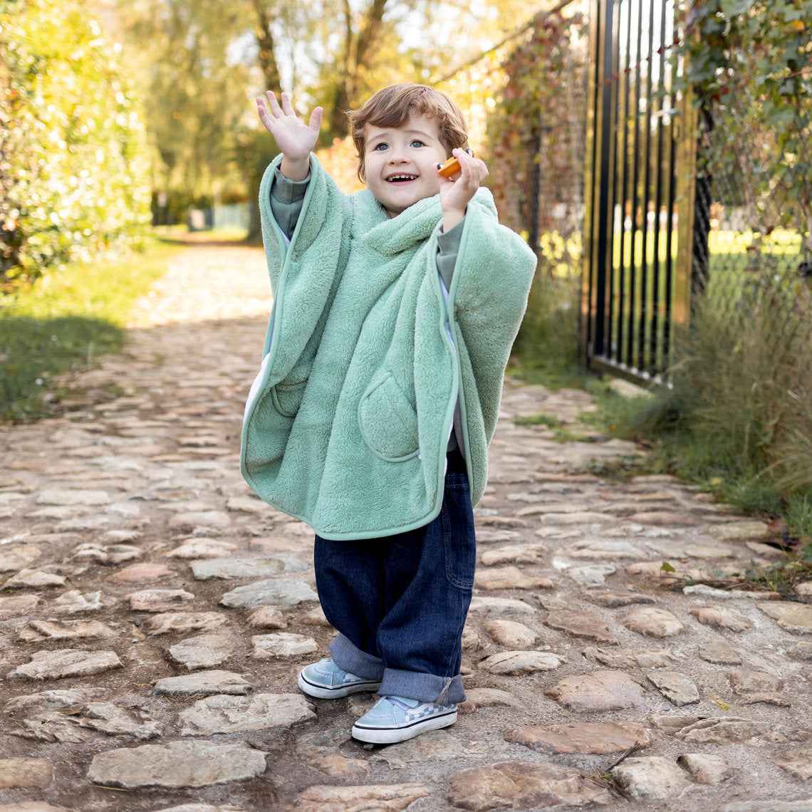 Bemini | Sage Travel Poncho Softy + Jersey 9-36M