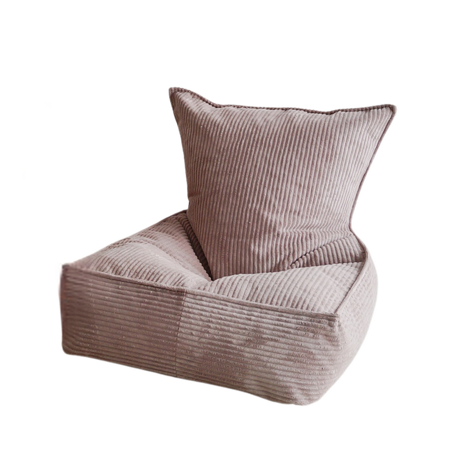 Moje | Velvet Rib Corduroy - Beanbag Dirty Pink