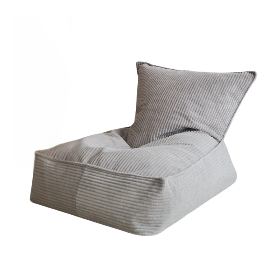 Moje | Velvet Rib Corduroy - Beanbag Grey