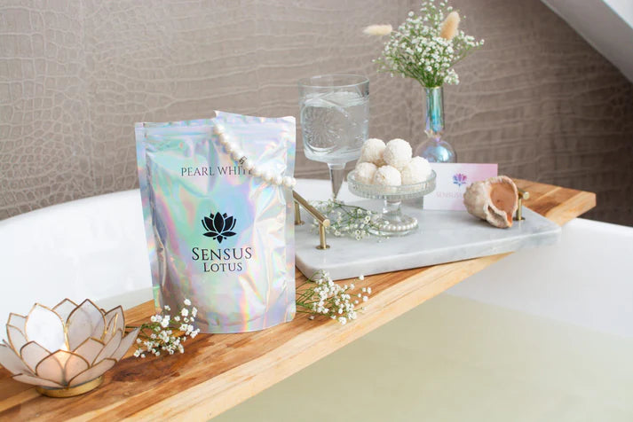 Sensus Lotus | Pearl White Badpoeder 60gr