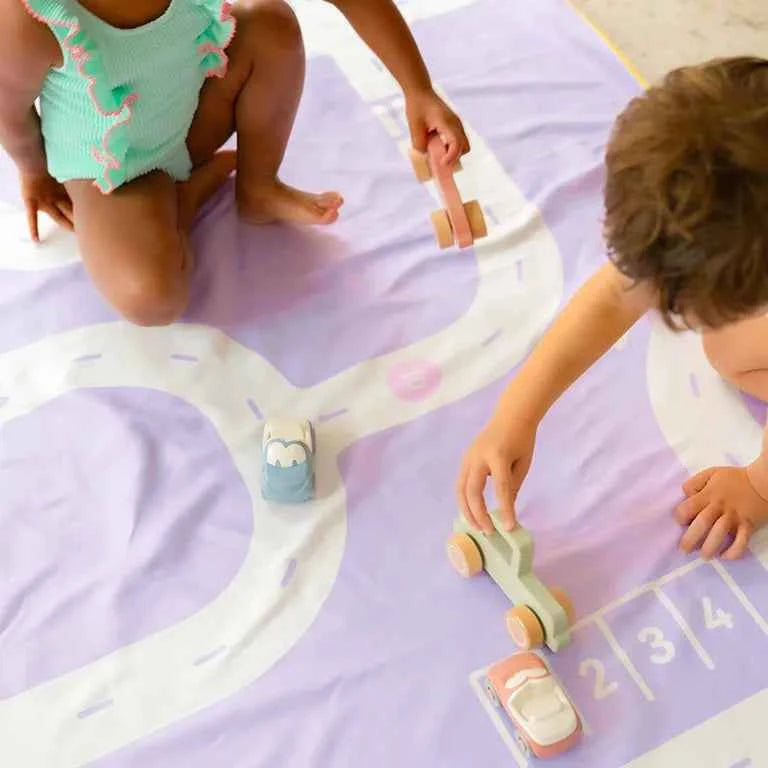 Quut | Play Towel M - Road Lavender