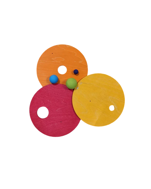 Grimm's | Grimm's x Stapelstein Rolling Discs Warm Classic